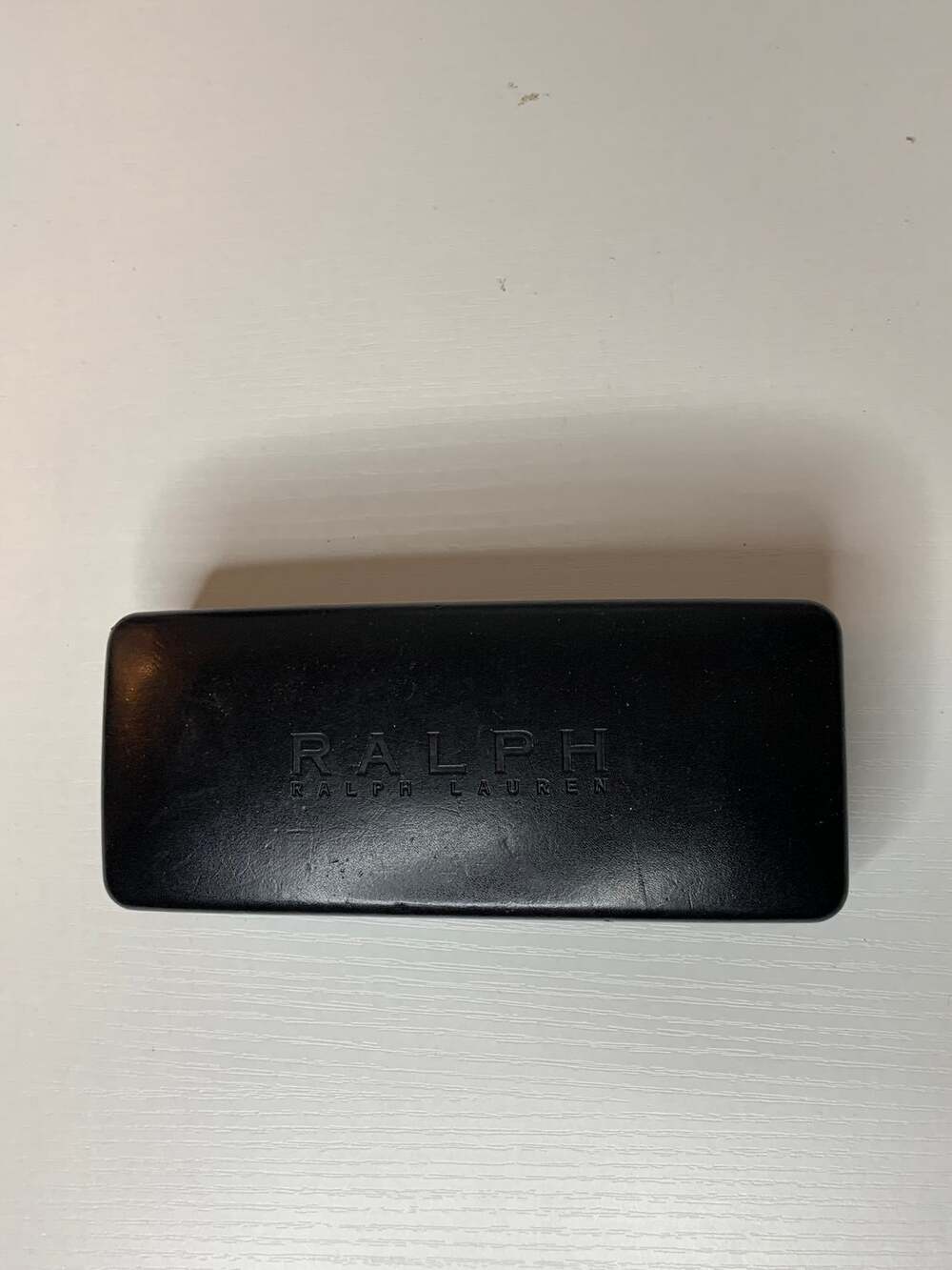 Ralph Lauren Eyeglasses Sunglasses Case Unisex One Size Black Logo
